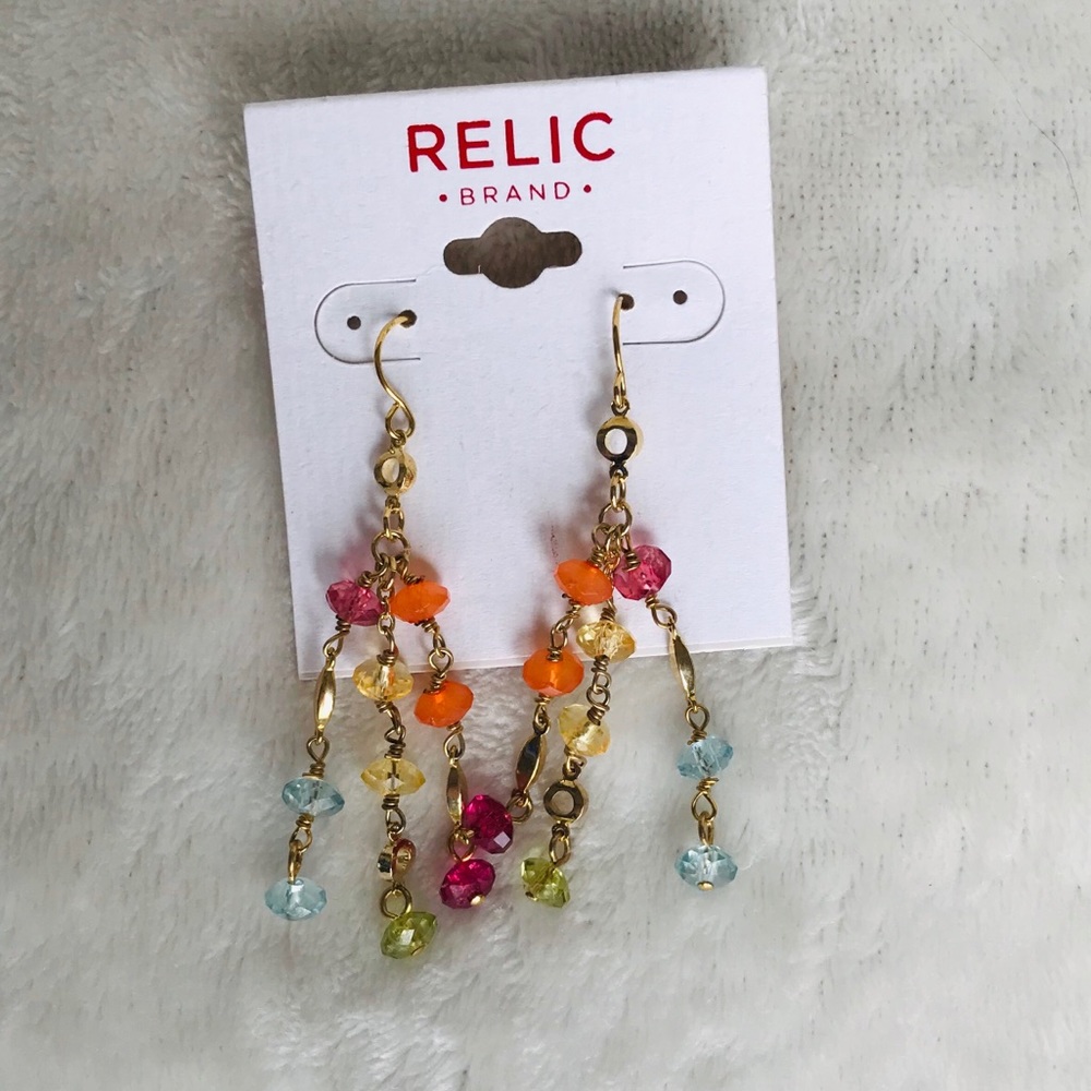 Relic Drop Earrings NWT